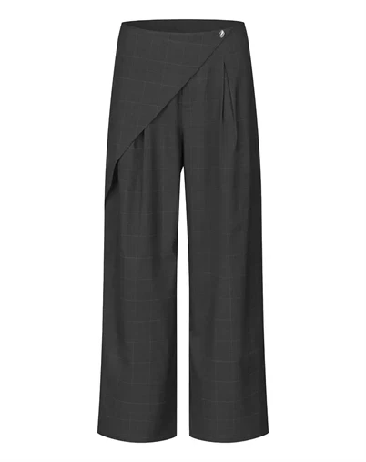 Cras - Aishacras Bukser - Dark Grey Check